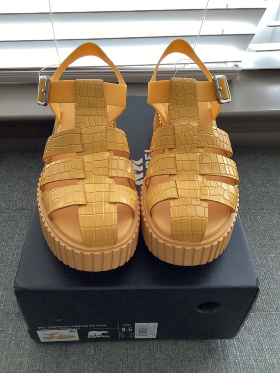Sorel Shoes - SOREL Ona Streetworks Platform Fisherman Sandal (Women) 8.5 M